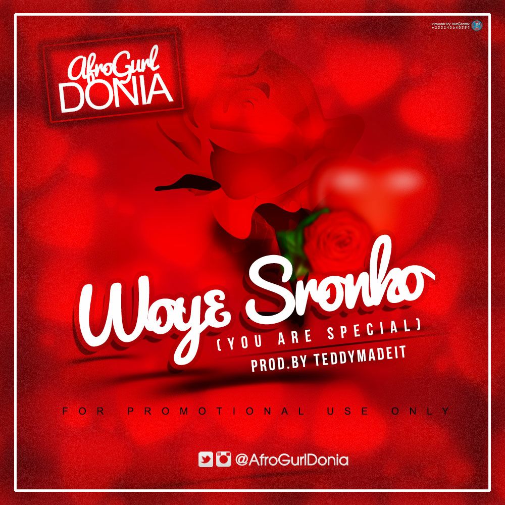 AfroGurl Donia – Woy3 Sronko (Prod By TeddyMade It)
