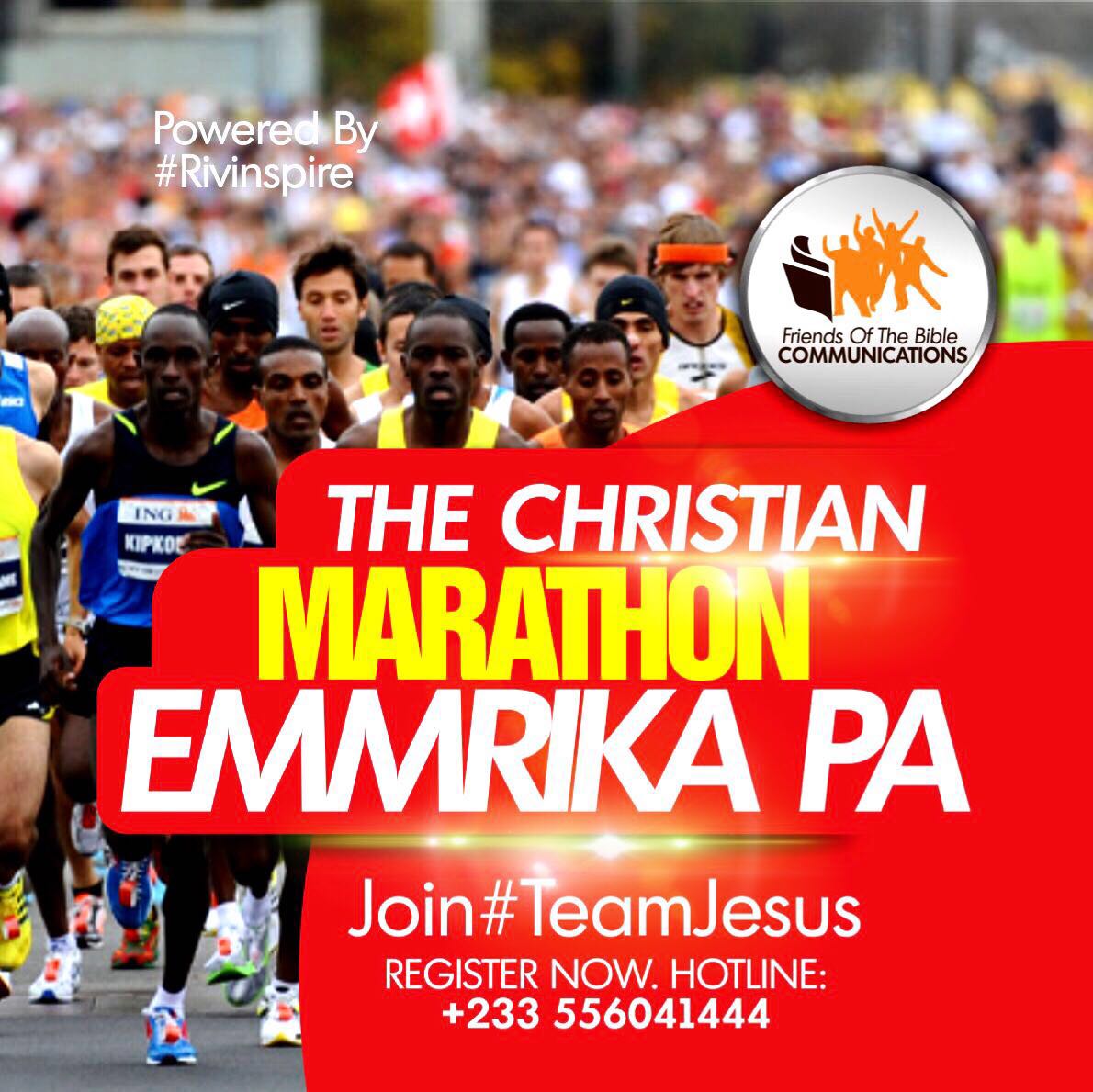 Ghana’s First Christian Marathon ‘EmmrikaPa’ Calls for Participation
