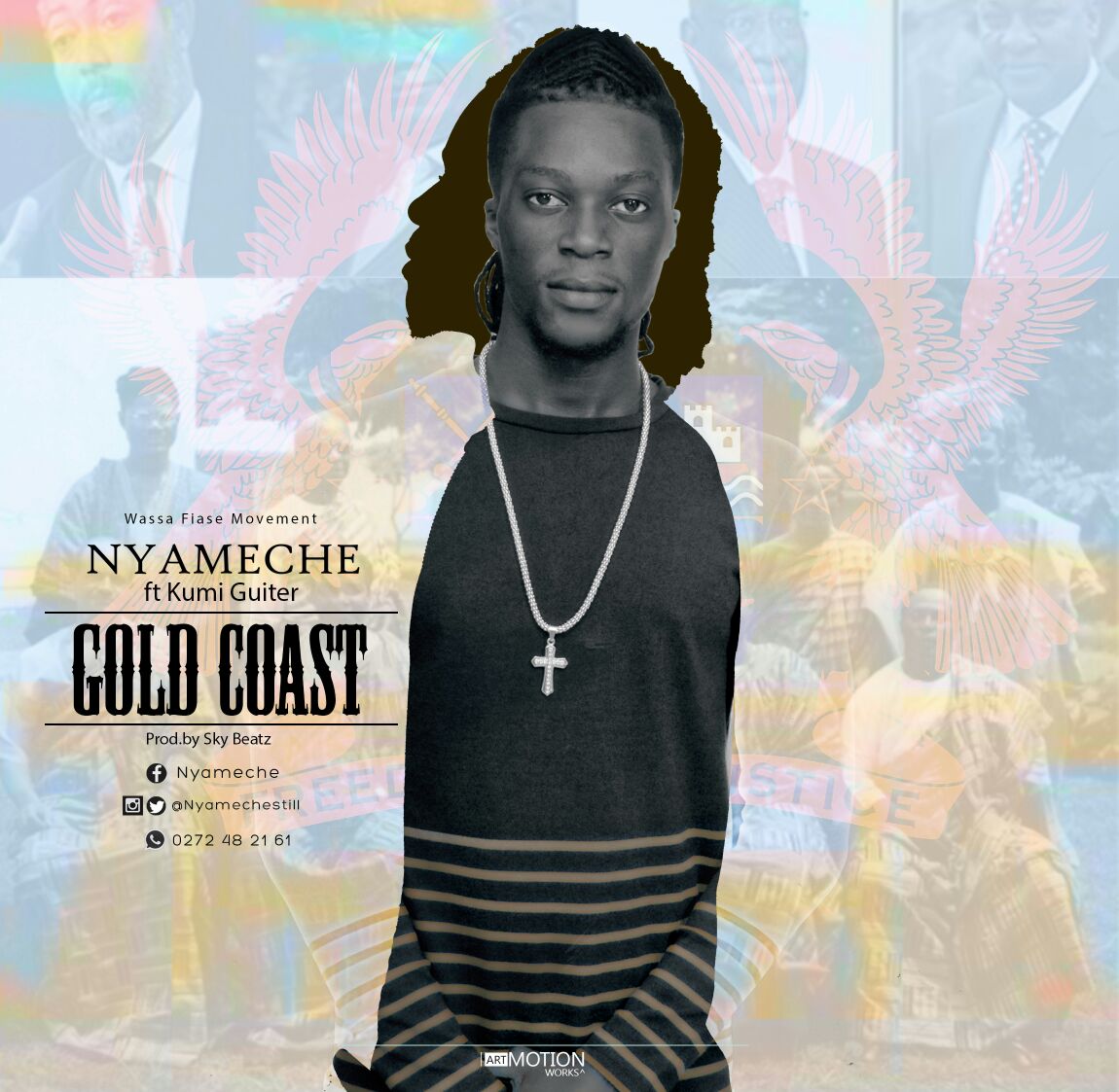 Nyameche Takes Ghanaians Back in His New Single ‘Gold Coast’.