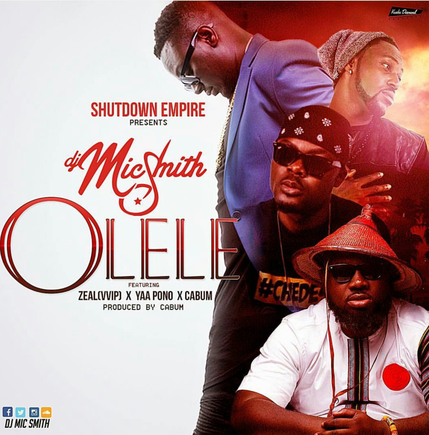 Dj Mic Smith features Yaa Pono,Zeal (VVIP) and Cabum On His New Single ‘Olele’