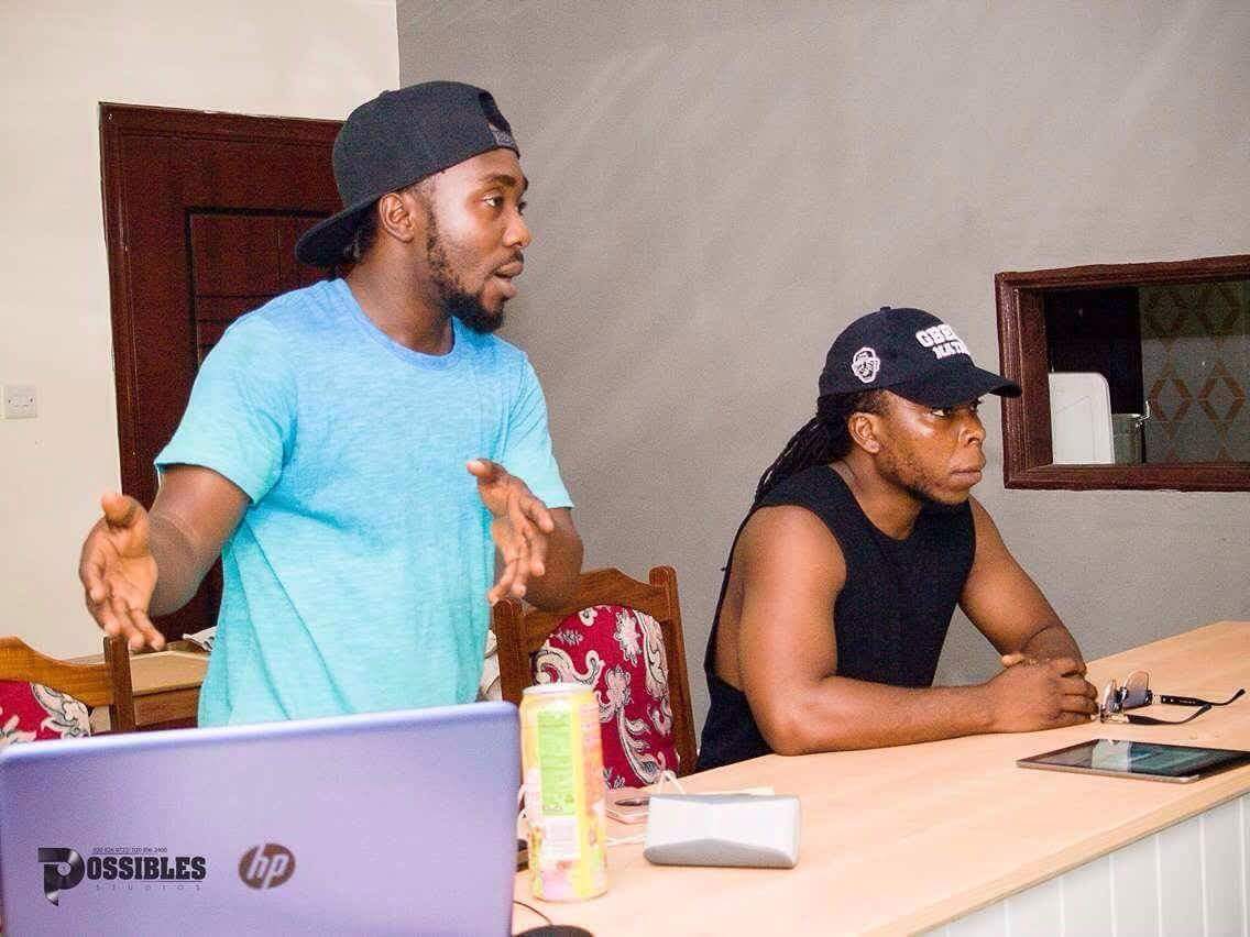 Edem and Elorm Beenie engage young talents at 2nd Music Workshop.