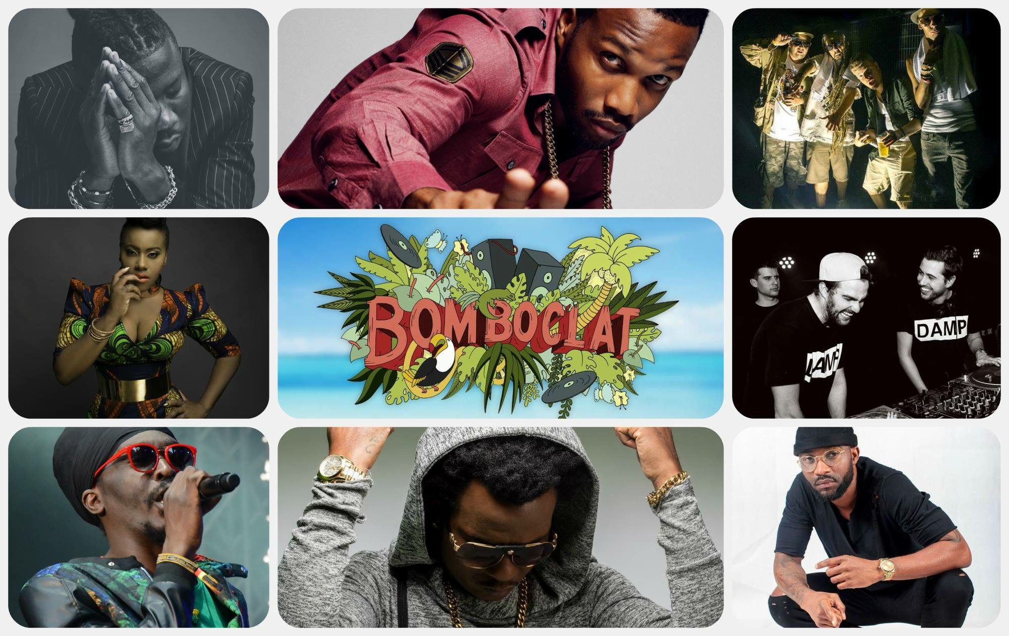 Stonebwoy headlines Bomboclat Festival with Konshens, Charly Black, Agent Sasco, Etana, Anthony B, others in Belgium this July.