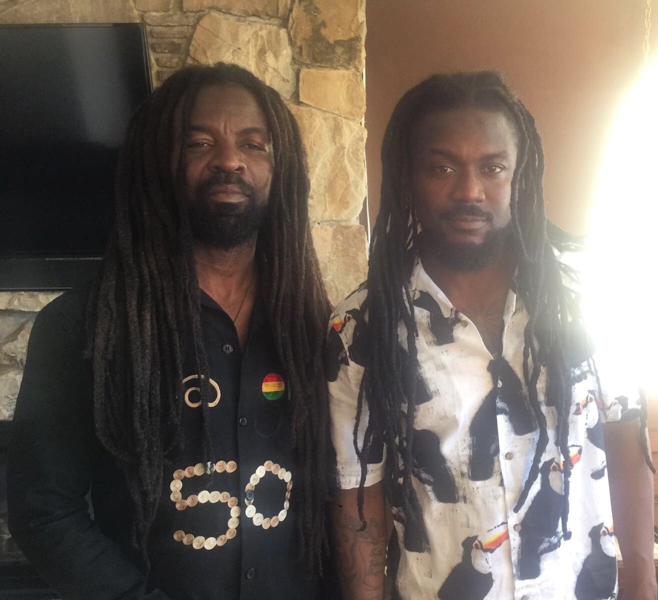 Samini and Rocky Dawuni safely in Seattle for Madaraka Festival 2017.