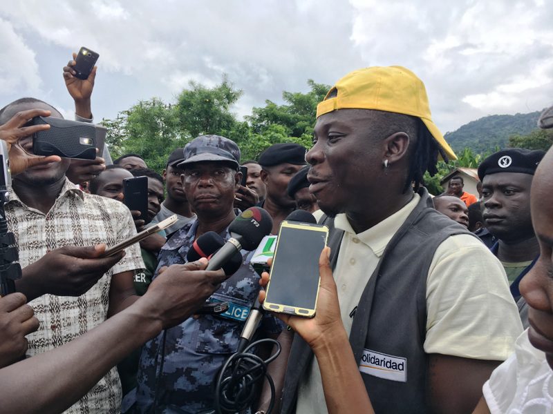 Stonebwoy urges Volta youths to seriously engage in MASO Cocoa farming project.