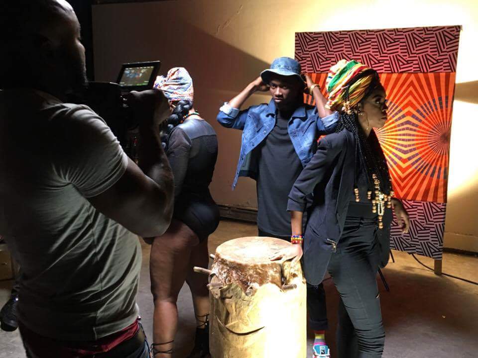 Behind-The-Scene: Keeny Ice Shoots Video For ‘Gankivi’