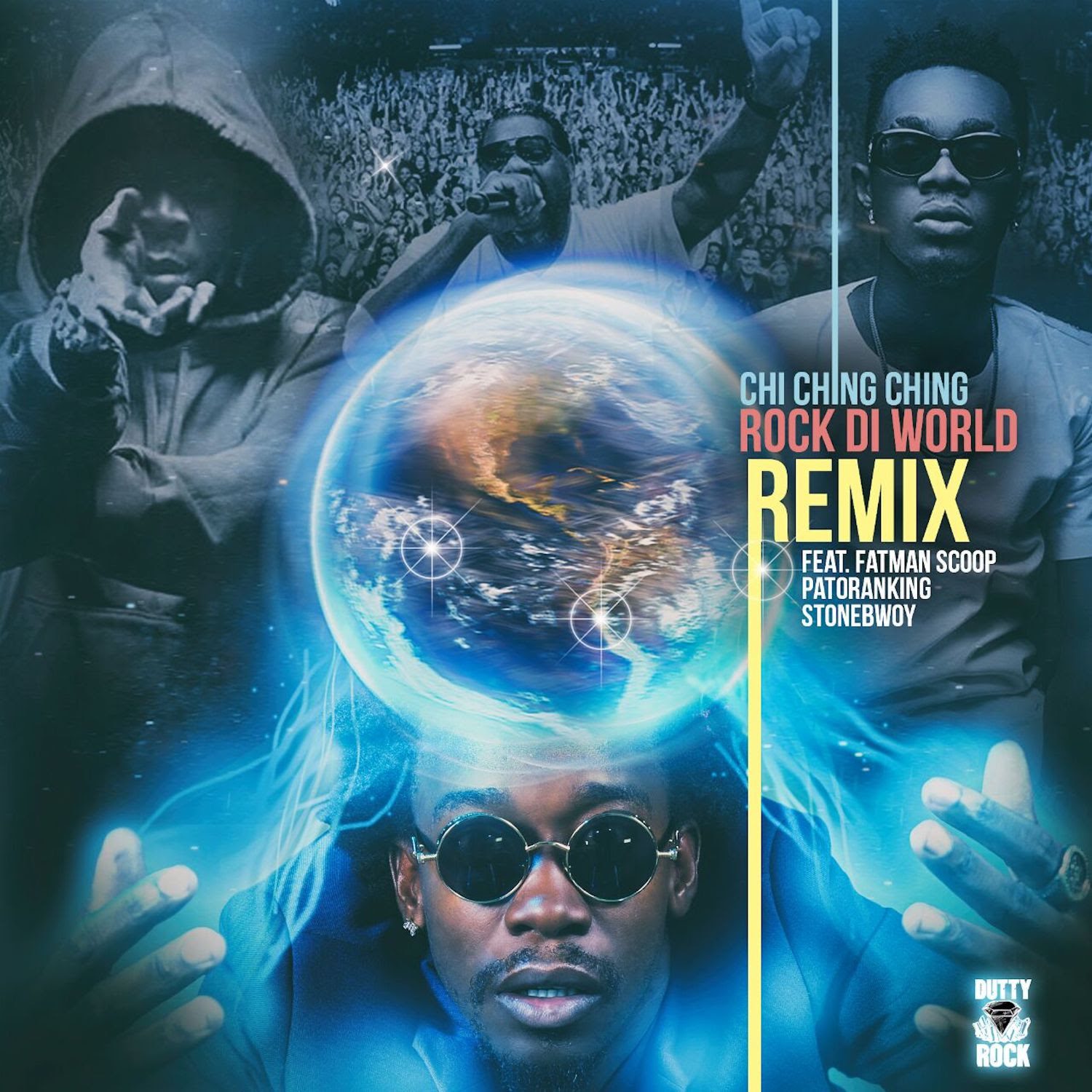 Chi Ching Ching Links With Stonebwoy, Patoranking &  Fatman Scoop For “Rock Di World (Remix)”