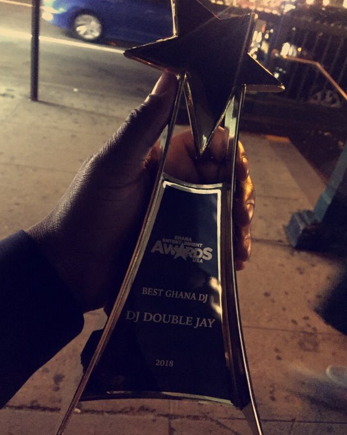 DJ Double Jay award.