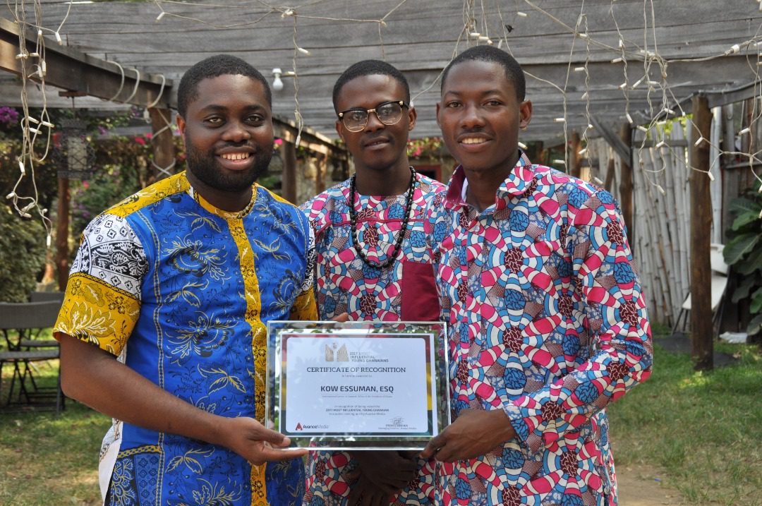 Kow Essuman Receives 2017 Most Influential Young Ghanaian Award