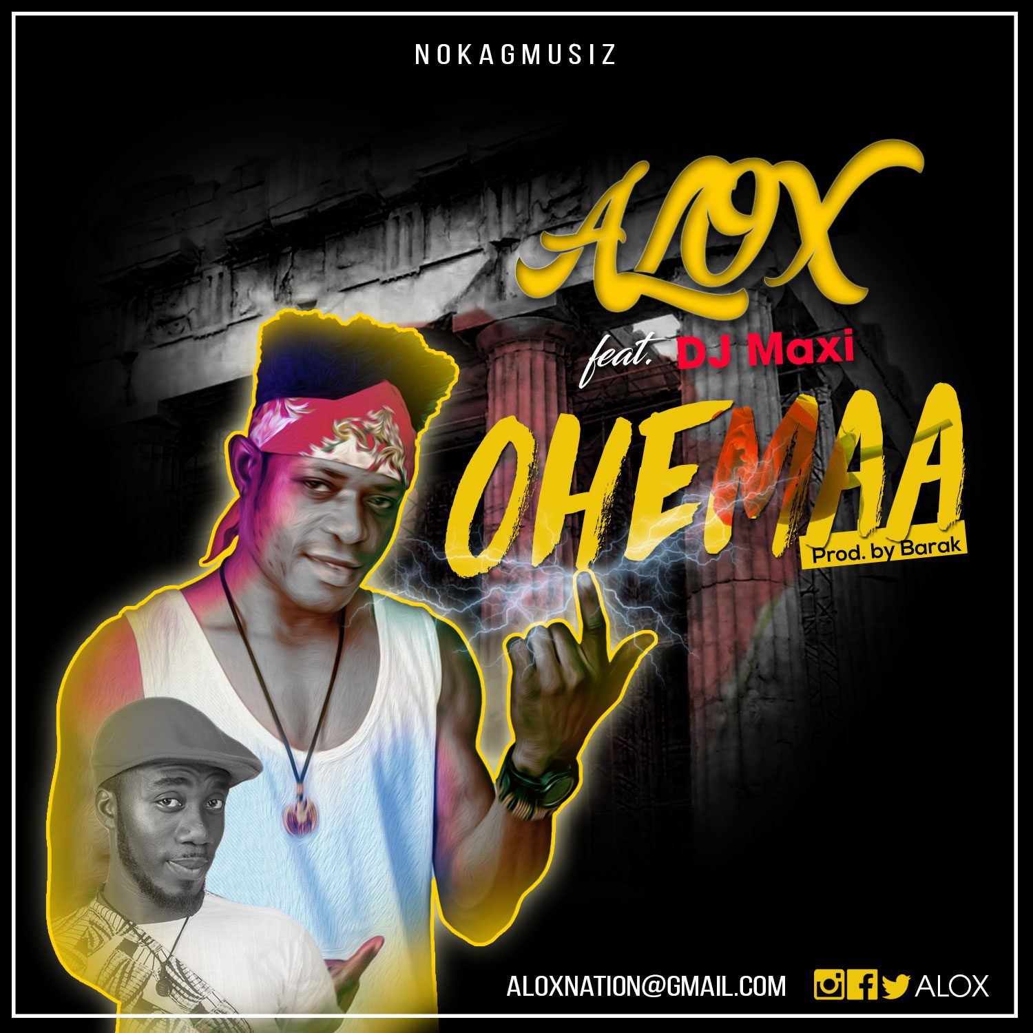 Alox ft. DJ Maxi – Ohemaa (Prod. By Barak)