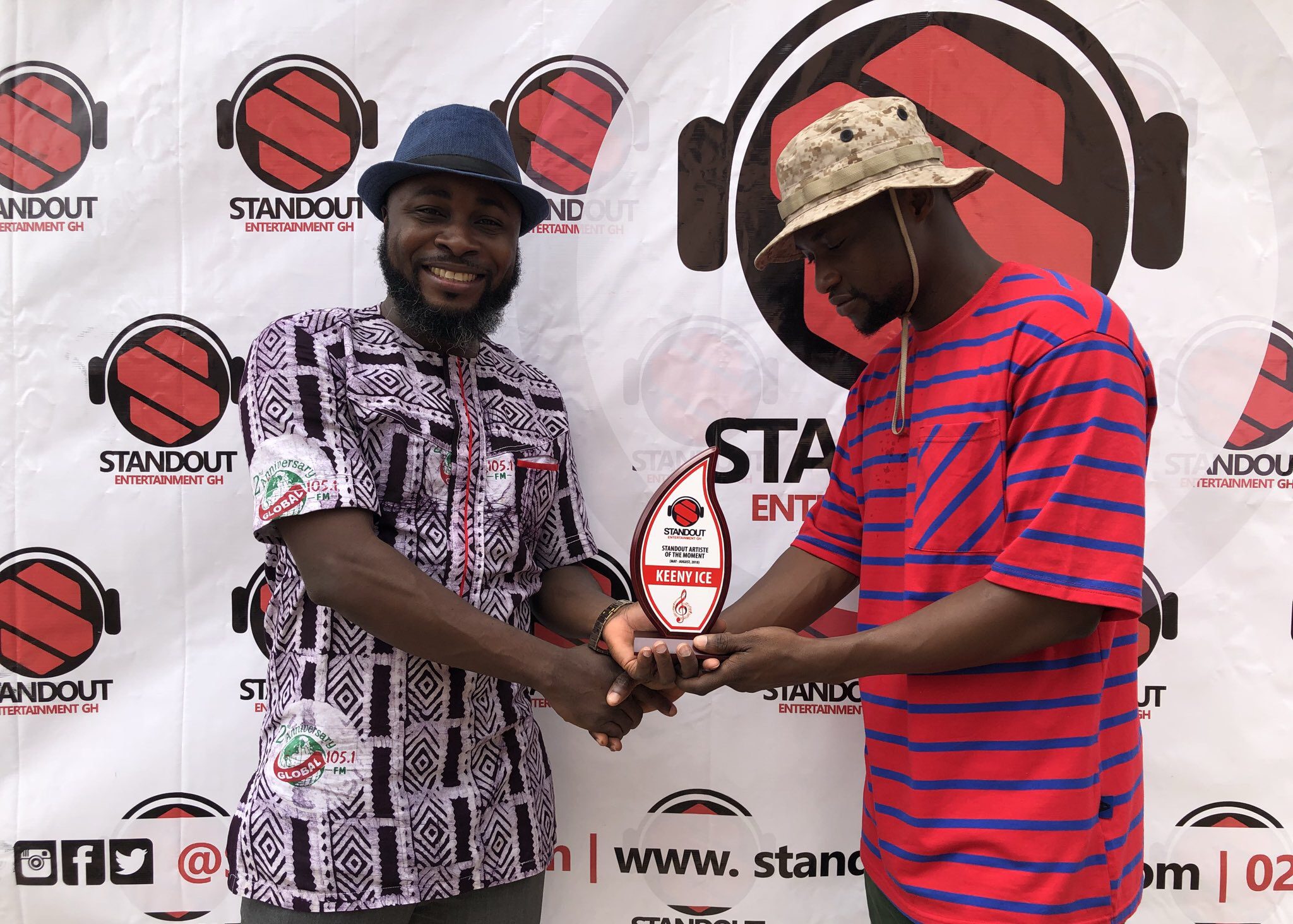 Keeny Ice Wins Stand Out  Artiste of the Moment