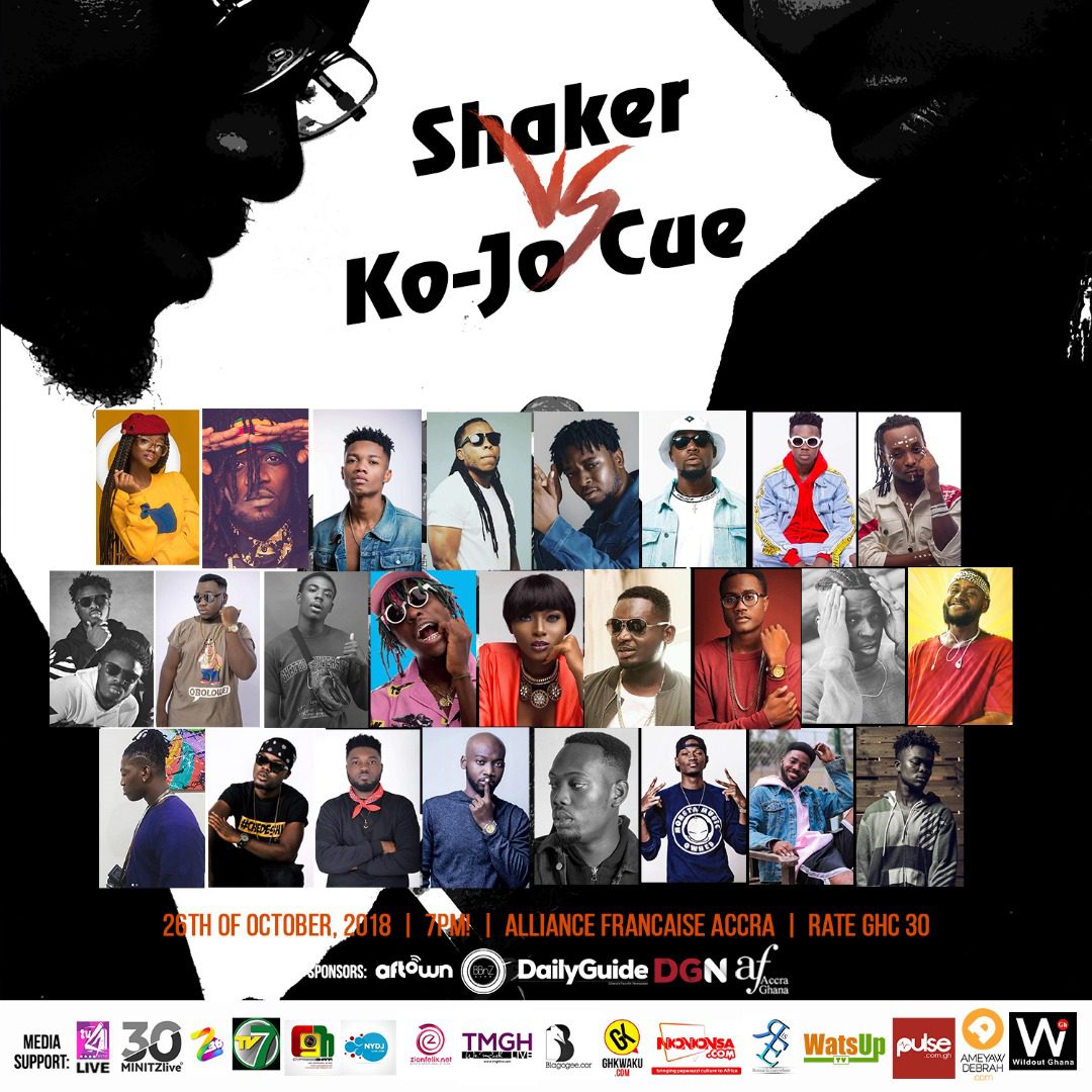 Edem, KiDi, Donzy, others billed for ‘Shaker vs Ko-Jo Cue’ concert