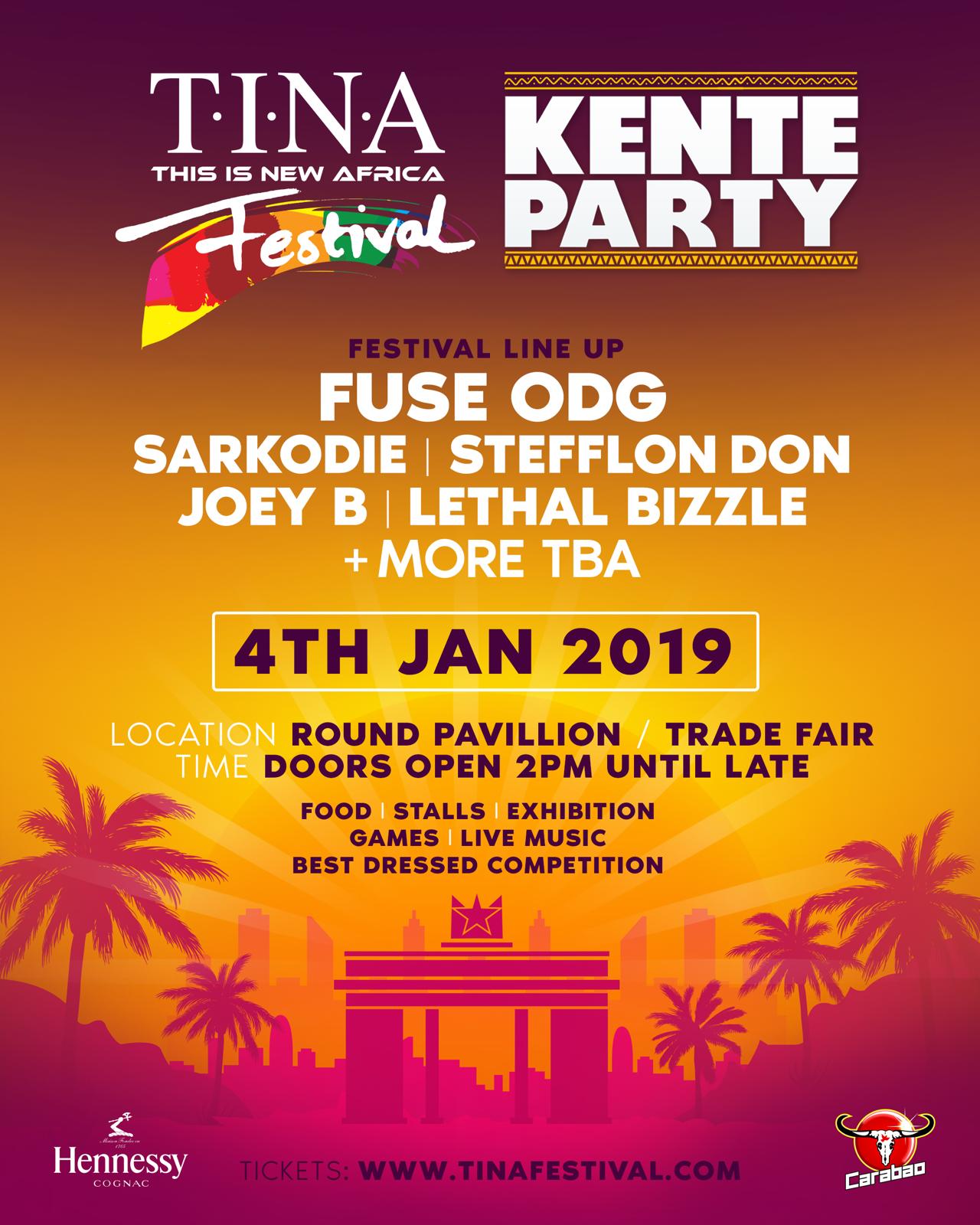 TINA Festival: Inaugural Edition To Take Place On 4th January  2019