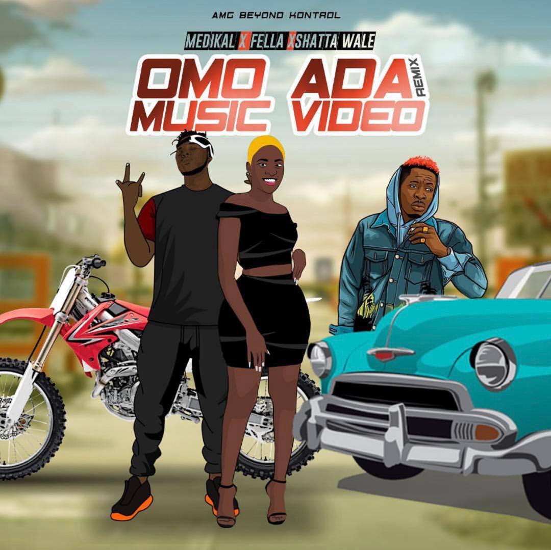 Audio + Video: Medikal ft. Shatta Wale x Fella –  Omo Ada Remix