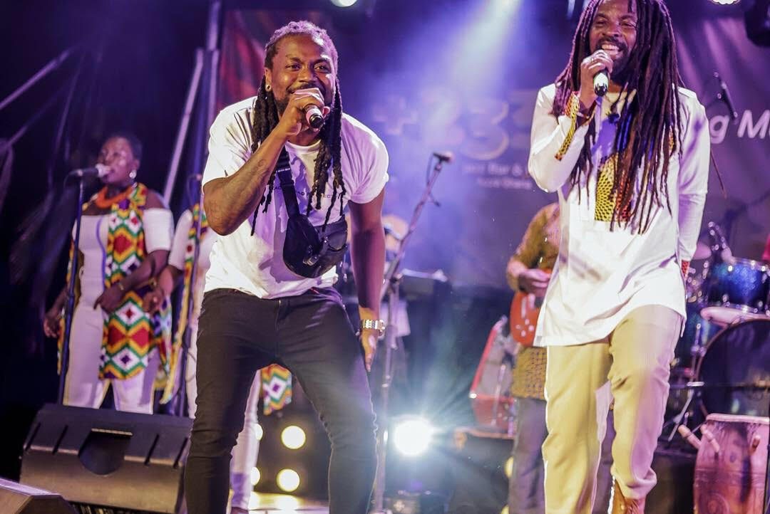 Rocky Dawuni and Samini create “In Ghana” remix live on stage at “Beats Of Zion” Album Concert