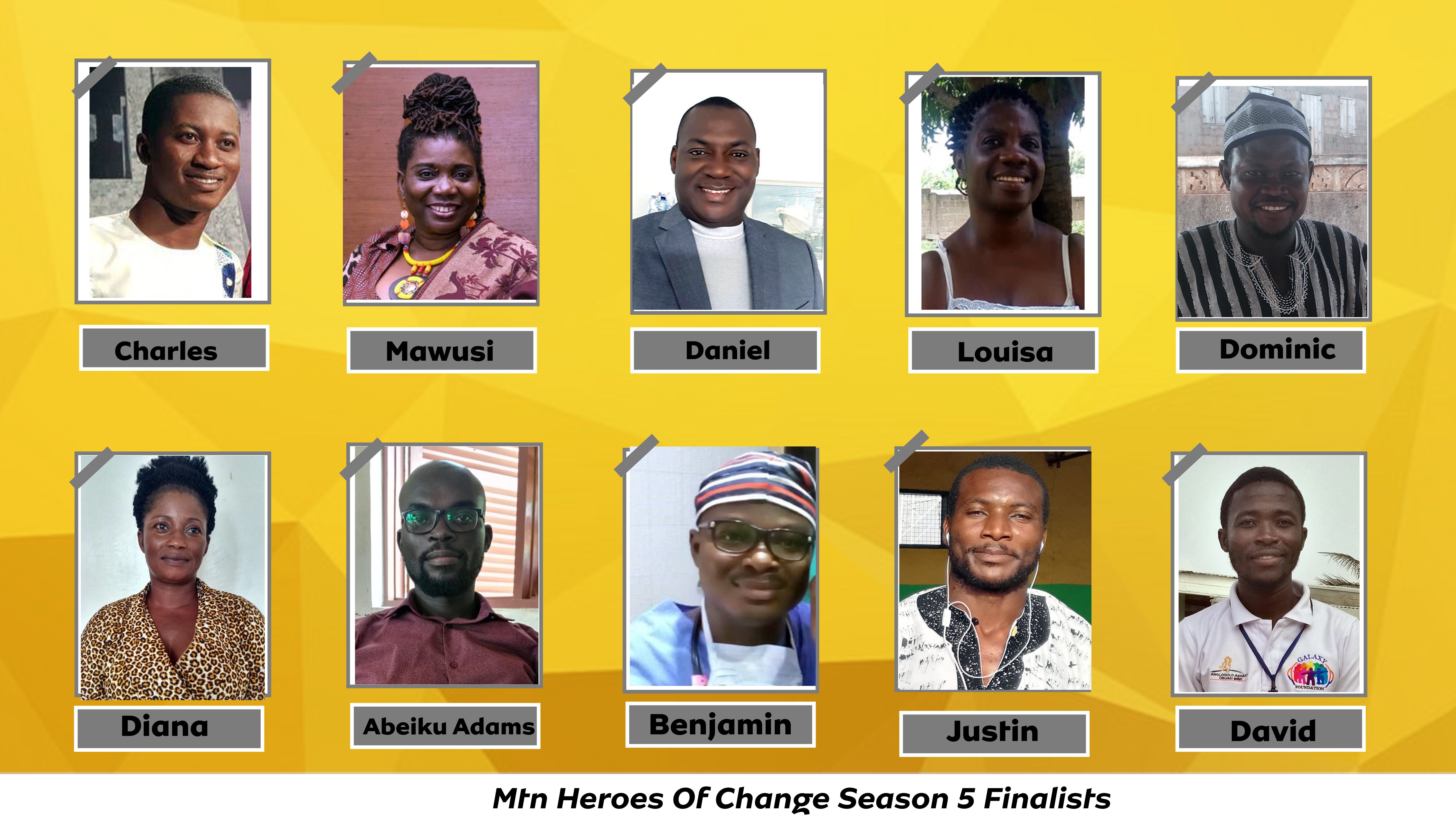 MTN Heroes Of Change Announces Season 5 Top 10 Finalists