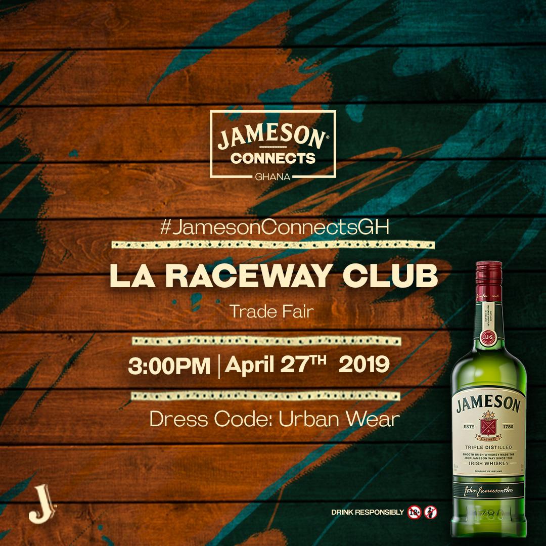 Jameson Connects Ghana: The biggest whiskey experience is back in Accra.