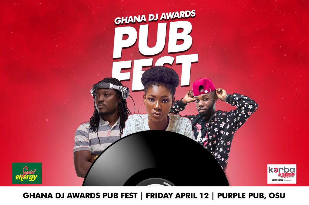 Ghana DJ Awards19: Pub Fest to hit Purple Pub this Friday