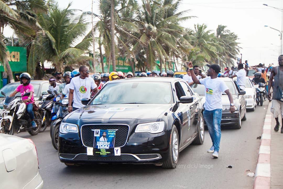 ​The Edem Take Over phase one – it was a presidential rollout with flooded streets of Togo