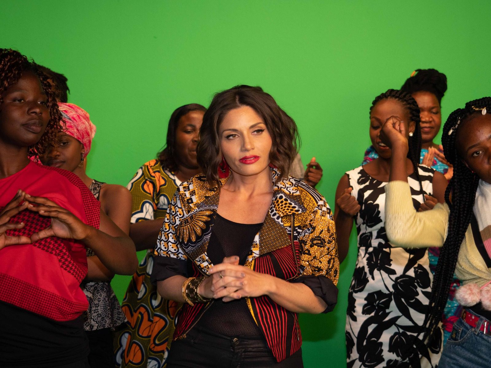 BTS photos: Drea Pizziconi shoots video for her global empowerment anthem ‘Let Us Dance’