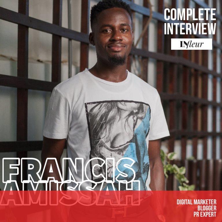 Francis Amissah, founder of TalkMediaGhana covered in Germany-based Infleur Magazine