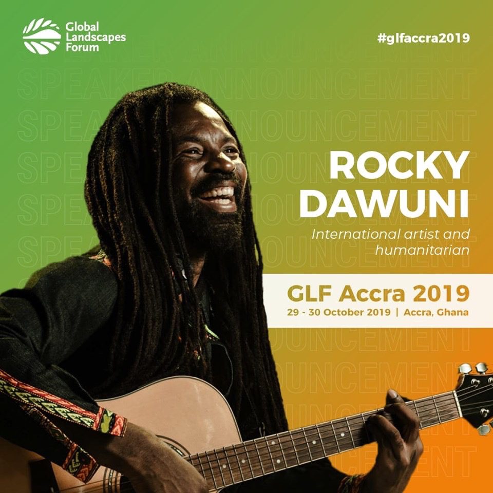 Rocky Dawuni takes “Beats Of Zion” to Global Landscapes Forum in Accra – happening on Tuesday, October 29th
