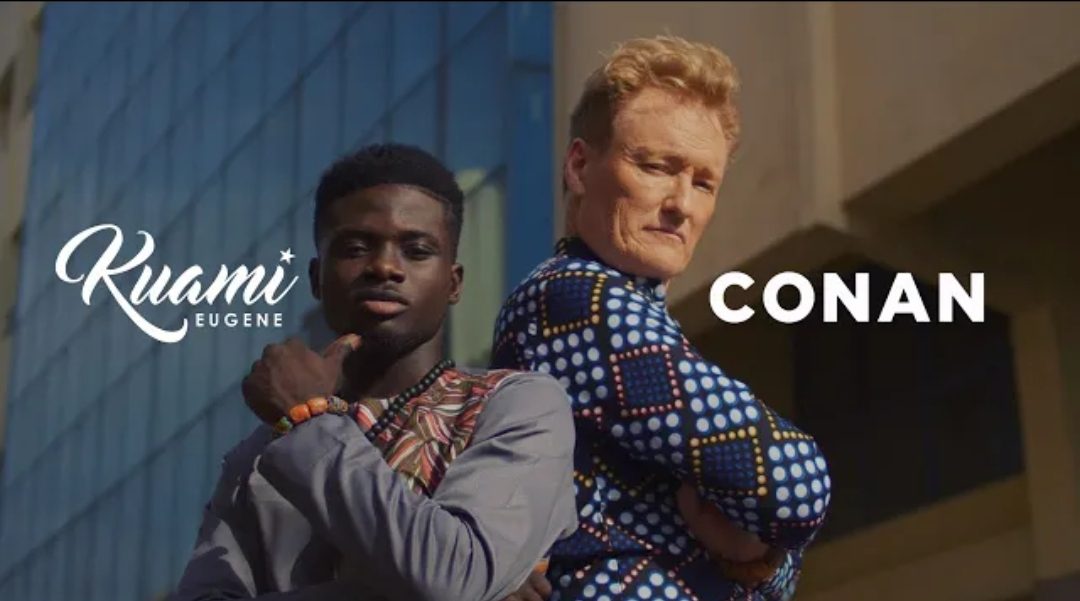 Audio + Video: Kuami Eugene ft. Conan O’Brien – For Love