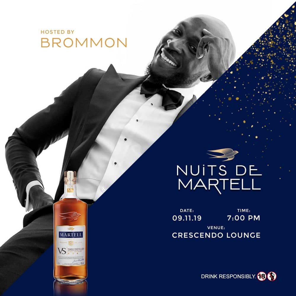 Style Influencer Brommon To Host Nuits De Martell in Accra