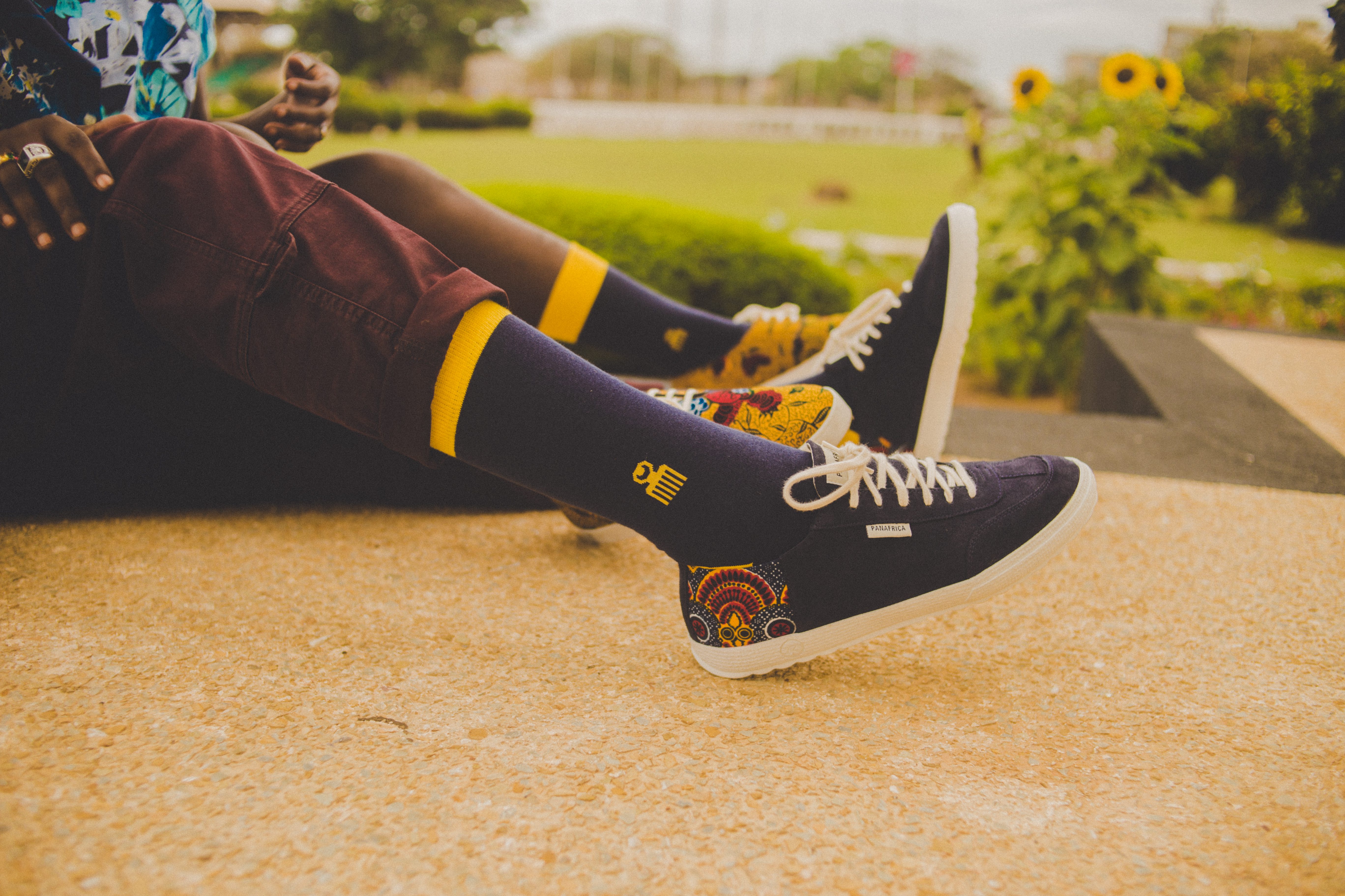 Chalé Socks launches first collab with Panafrica shoes