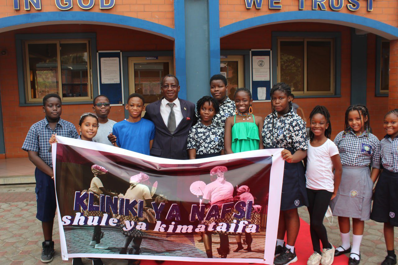 “Better Our World”, Kenyan Ambassador Charges School Children, In Accra.