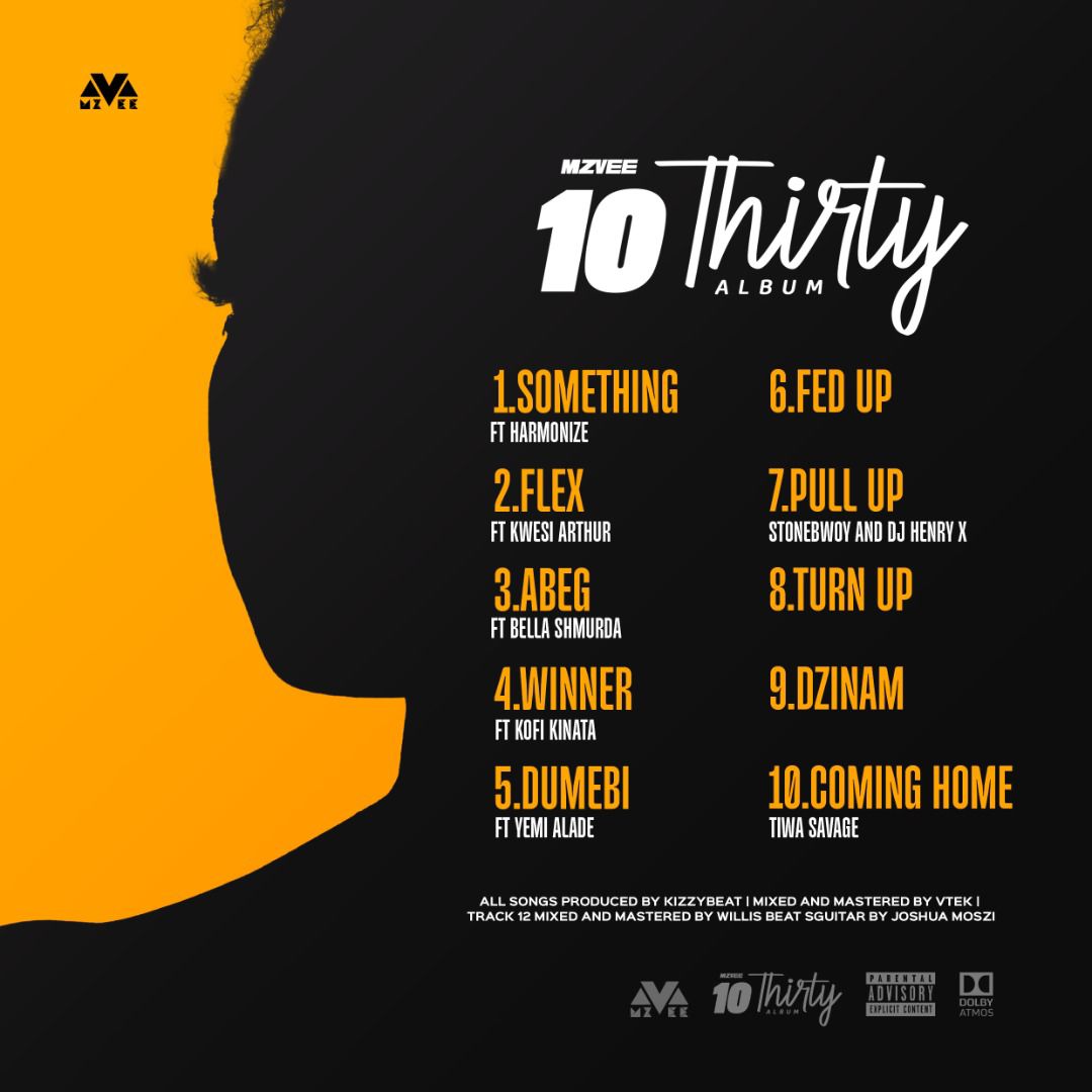 10Thirty Tracklist