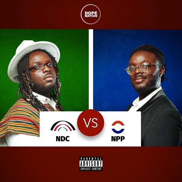 DopeNation Drops A Daring Song For NDC And NPP – Watch Video.