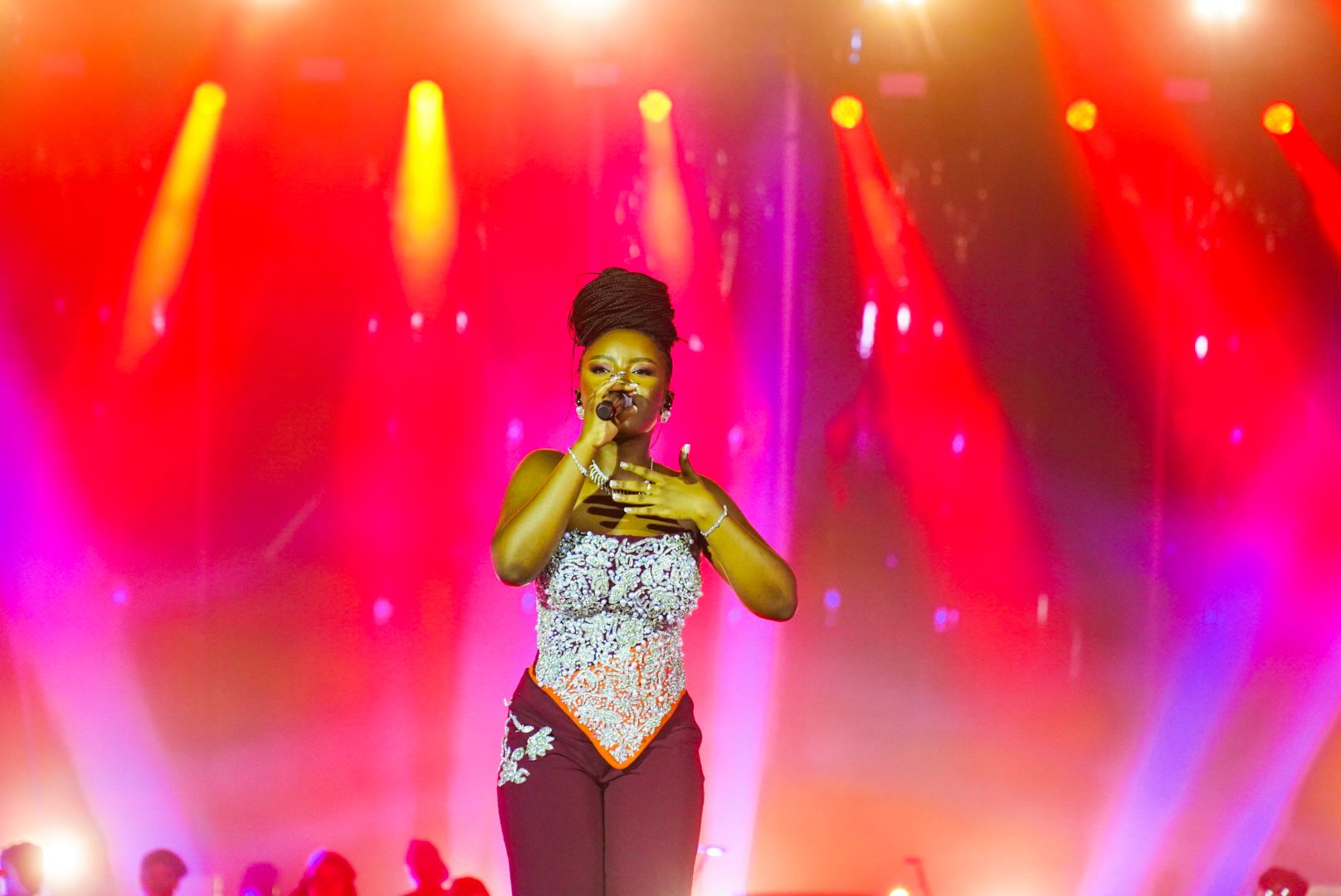 Gyakie Puts On An Amazing Live Performance At The Global Citizen Festival, Accra.