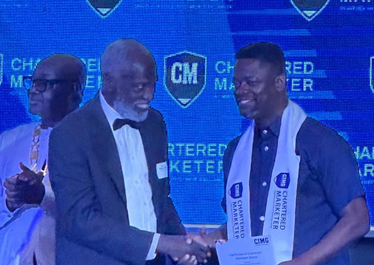 QwameGaby Receives The Prestigious Honor As A Chartered Marketer By CIMG.